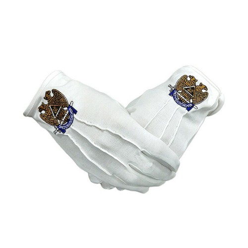 Masonic Regalia Gloves
