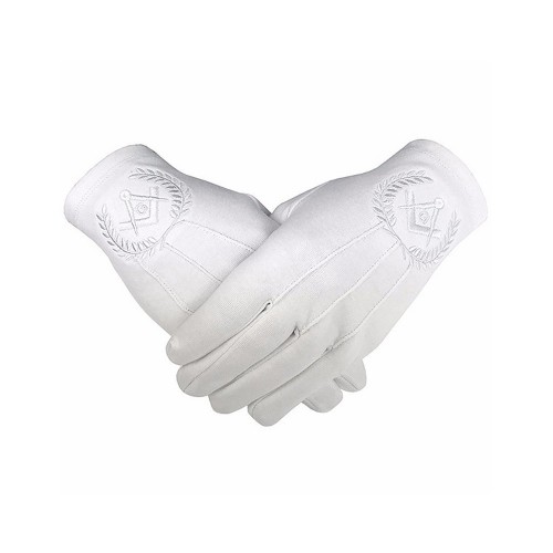 Masonic Regalia Gloves