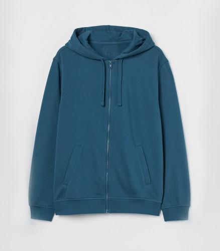 Relaxed Fit Zip-through Hoodie