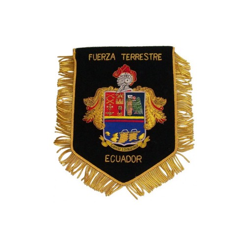 Hand Embroided Pennant