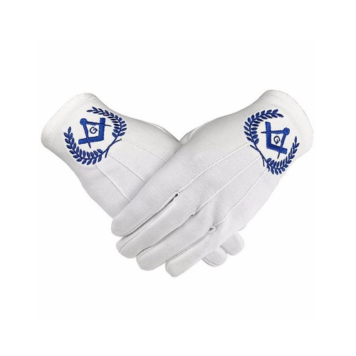 Masonic Regalia Gloves