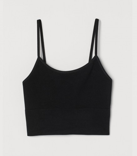 Seamless sports bralette